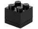 Gear No: 40111733  Name: Storage Brick 2 x 2 Mini (60ml) Black