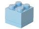 Gear No: 40111736  Name: Storage Brick 2 x 2 Mini (60ml) Bright Light Blue