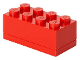Gear No: 40121730  Name: Storage Brick 2 x 4 Mini (110ml) Red