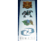 Gear No: 4204007  Name: Sticker Sheet, Bionicle Bohrok Theme, Sheet of 5 Stickers