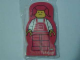 Gear No: 4227182  Name: Memo Pad Minifigure - (B) Red Pigtails, Overalls