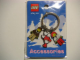 Gear No: 4271433  Name: Minifigures Metal Key Chain - Arctic Valentine 2005 (Red Hearts)