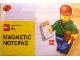 Gear No: 4294901  Name: Notepad, Magnetic (Shaped with Minifigure Print)