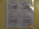 Gear No: 4543853  Name: Towel, LEGO Logo 2 x 2 Studs 25 x 25 cm, Purple