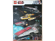 Gear No: 4560804  Name: Star Wars 2009 Poster Venator-Class Republic Attack Cruiser (8039) / Anakin's Y-wing Starfighter (8037) (Non-Folded)