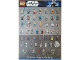 Gear No: 4597518  Name: Star Wars 2010 Minifigure Gallery Poster (Non-Folded)
