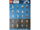 Gear No: 4623010  Name: Star Wars 2011 Mini Figure Gallery Poster (Non-Folded)