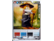 Gear No: 4642687  Name: Ninjago Masters of Spinjitzu Deck #1 Game Card *7 - Sensei Wu (Black Outfit) - North American Version