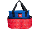 Gear No: 5005630  Name: Storage Bucket Soft - Blue with Red Outer Pockets