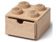 Gear No: 5007113  Name: Storage Brick 2 x 2 with Drawer, Wooden, Light Oak (Desk Drawer)