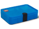 Gear No: 5007279  Name: Sorting Box / Storage Case - LEGO Logo, Trans-Dark Blue (4084)
