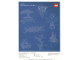 Gear No: 5007797  Name: Botanical Collection, Blueprint LEGO VIP Art Print
