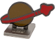 Gear No: 5008908  Name: Magnet Flat, Classic Space Logo