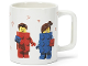 Gear No: 5009907  Name: Cup / Mug Ceramic Love (Minifigures Brick Costume)