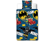 Gear No: 5055285404024  Name: Bedding, Duvet Cover and Pillowcase (135 x 200 cm) - The LEGO Batman Movie 'TEAM HERO!'