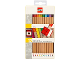 Gear No: 52064  Name: Pencil, 12 Pack Color Pencils with Brick Topper