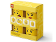 Gear No: 5711938246877  Name: Minifigure Head Storage Container Mini - Boy, Girl, Silly, Happy Boy (4 Pieces)