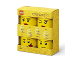 Gear No: 57119389885  Name: Minifigure Head Storage Container Mini - Boy, Girl, Silly, Winky (4 Pieces - 4333)