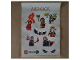 Gear No: 6015845  Name: Sticker Sheet, LEGO Games Heroica, Sheet of 9