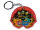 Gear No: 6031645kc  Name: City Lenticular Key Chain with Firefighters