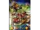 Gear No: 6036116  Name: Legends of Chima Poster (features Cragger's Command Ship and Laval's Royal Fighter)