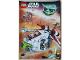 Gear No: 6049113  Name: Star Wars 2013 Poster Republic Gunship (75021) / AT-TE (75019) / Corporate Alliance Tank Droid (75015) (Non-Folded)