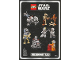 Gear No: 6112080  Name: Sticker Sheet, Star Wars Microfighters, Sheet of 8