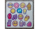 Gear No: 6312574b  Name: Sticker Sheet, Friends Emojis - Sheet 2