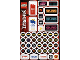 Gear No: 6319194  Name: Sticker Sheet, Ninjago Next Level