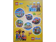 Gear No: 6402919  Name: Sticker Sheet, City and Friends, Sheet of 14 Stickers