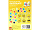 Gear No: 6427870  Name: Sticker Sheet, Easter Egg Stickers