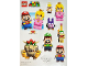 Gear No: 6432737  Name: Sticker Sheet, Super Mario - Sheet of 10