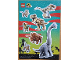 Gear No: 6481343  Name: Sticker Sheet, Jurassic Park 30th Anniversary, Sheet of 7 Stickers