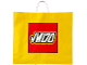 Gear No: 6521902  Name: Shopping Bag, Paper, Aurebesh Characters LEGO Logo (60 x 52 cm)