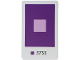 Gear No: 6559909  Name: Connection Card for Education Science Sets with 4-Digit Number - Dark Purple