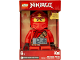 Gear No: 7001040  Name: Digital Clock, NINJAGO Kai (Secrets of the Forbidden Spinjitzu) Figure Alarm Clock