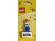 Gear No: 850513  Name: Magnet Set, Malaysia LEGO Minifigure, Legoland Malaysia - Glued with 2 x 4 Brick Base blister pack
