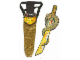 Gear No: 850628  Name: Sword, NINJAGO Sword with Snake Pattern with Sheath