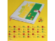 Gear No: 850686  Name: Notebook, Baseplate Cover with Alphanumeric Tiles and Lego Logo Clasp