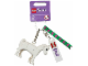 Gear No: 850789  Name: Friends Horse Key Chain with Lego Logo Tile, Modified 3 x 2 Curved and Tile 2 x 4 with Friends Pattern (Bag Charm)