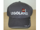 Gear No: 850858  Name: Ball Cap, Legoland Deutschland Pattern - 'Deutschland' on Bill (type 1 with ventilation holes on top)
