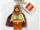 Gear No: 851461  Name: Obi-Wan Kenobi (Episode 3) Key Chain with Lego Logo Tile, Modified 3 x 2 Curved with Hole