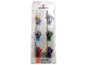 Gear No: 851542  Name: Magnet Set, Minifigures Knights Kingdom II (6) blister pack