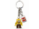 Gear No: 851838  Name: SpongeBob Key Chain with Lego Logo Tile, Modified 3 x 2 Curved with Hole