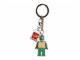 Gear No: 852021  Name: Squidward Key Chain Lego Logo Tile, Modified 3 x 2 Curved with Hole