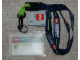 Gear No: 852308  Name: Agents ID Card Name Badge on Lanyard with LEGO and Agents Pattern