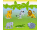 Gear No: 852696board04  Name: DUPLO Picture Lottery Game Board, Zoo