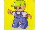 Gear No: 852696card02  Name: DUPLO Picture Lottery Game Card, Farm - Boy