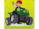 Gear No: 852696card04  Name: DUPLO Picture Lottery Game Card, Farm - Four Wheeler