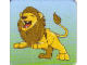 Gear No: 852696card21  Name: DUPLO Picture Lottery Game Card, Zoo - Lion